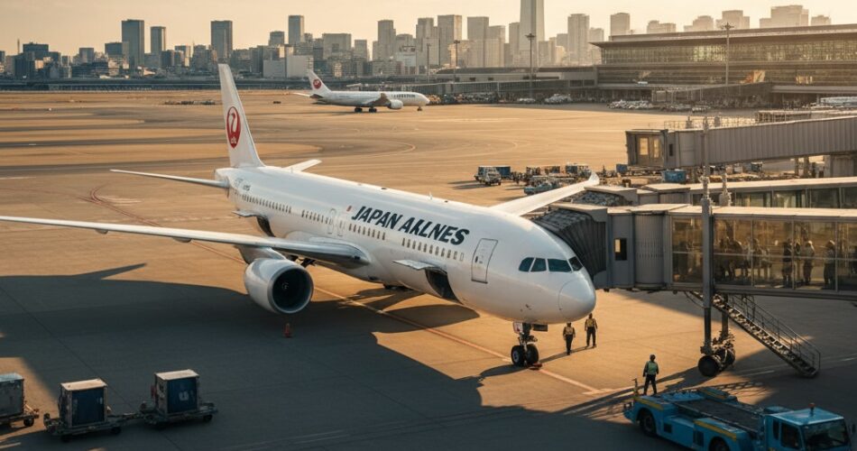 A Japanese airplane
