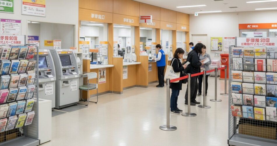A Japanese post office