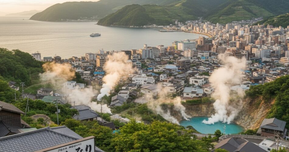 Beppu in Japan