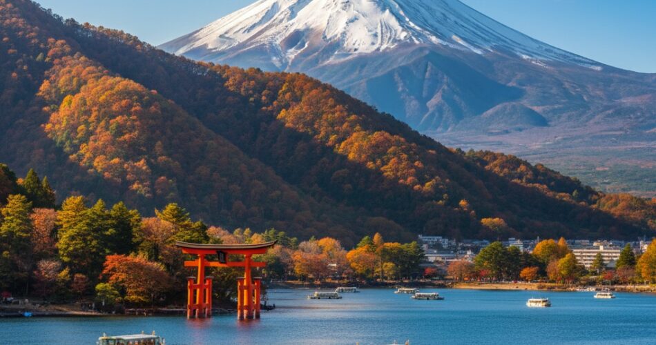 Hakone in Kanto in Japan