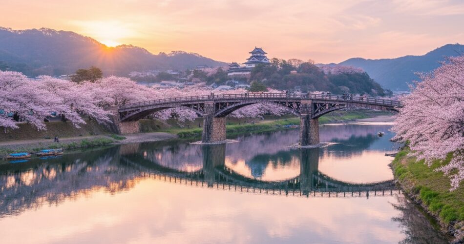 Kintaikyo Bridge in Iwakuni